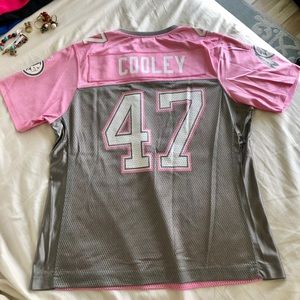 Authentic NFL Pink Cooley Jersey